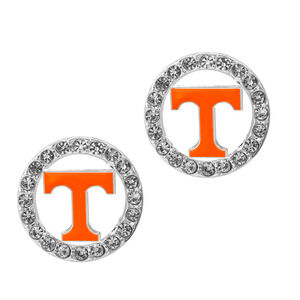 Tennessee Volunteers Women's Eugenia Stud Earrings, NCAA